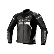 CHAQUETA DE PIEL GP FORCE ALPINESTARS NEGRA