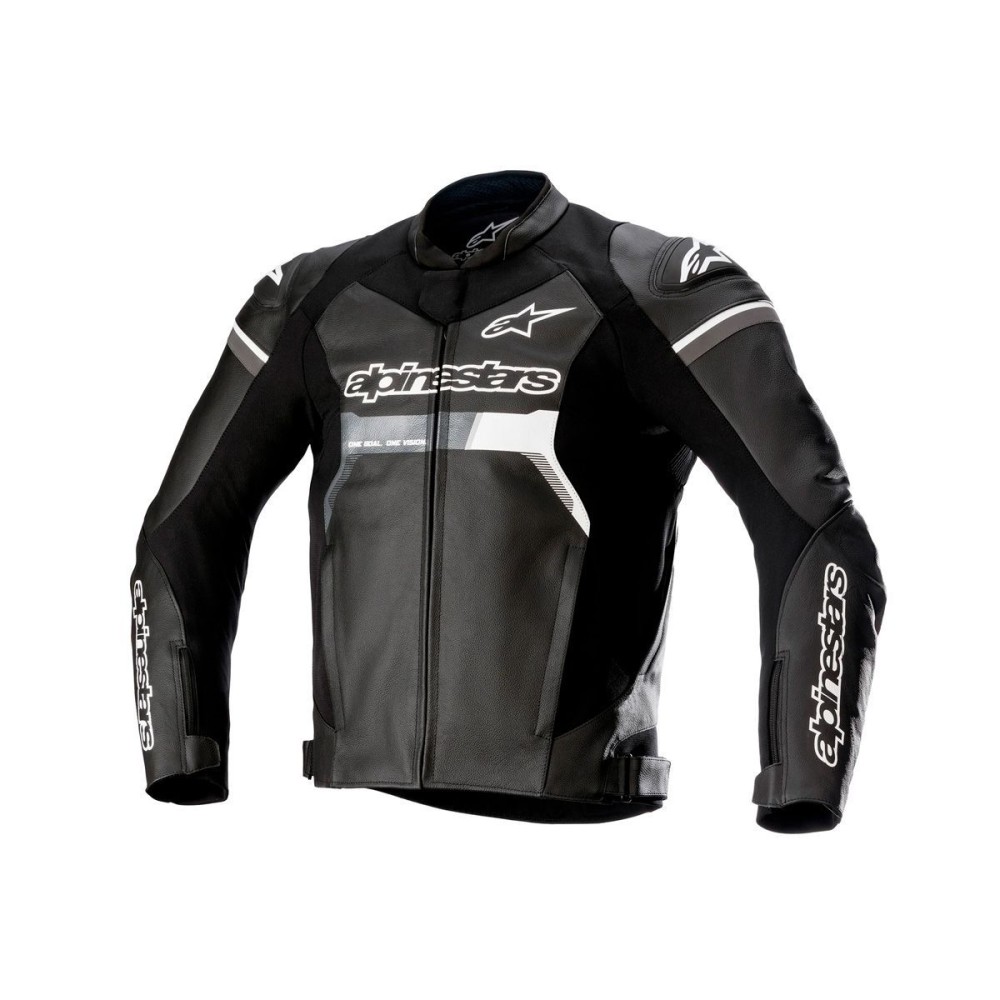 CHAQUETA DE PIEL GP FORCE ALPINESTARS NEGRA CHAQUETA DE PIEL GP FORCE ALPINESTARS NEGRA