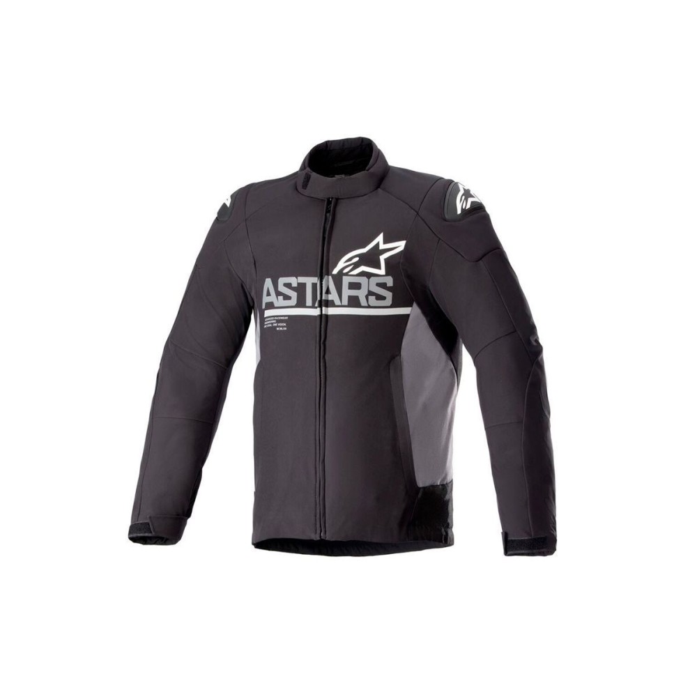 CHAQUETA SMX IMPERMEABLE ALPINESTARS NEGRO / GRIS CHAQUETA SMX IMPERMEABLE ALPINESTARS NEGRO / GRIS
