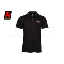 POLO HOMBRE NEGRO OFICIAL AKRAPOVIC