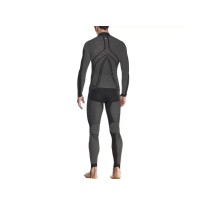 MONO ENTERO TEMPORADA CON CUELLO ALTO SIX2 NEGRO CARBONO