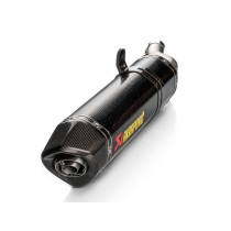 TERMINALE SCARICO AKRAPOVIC CARBONIO OMOLOGATO  HONDA CB 400 X / CB 500 X 2019-2024